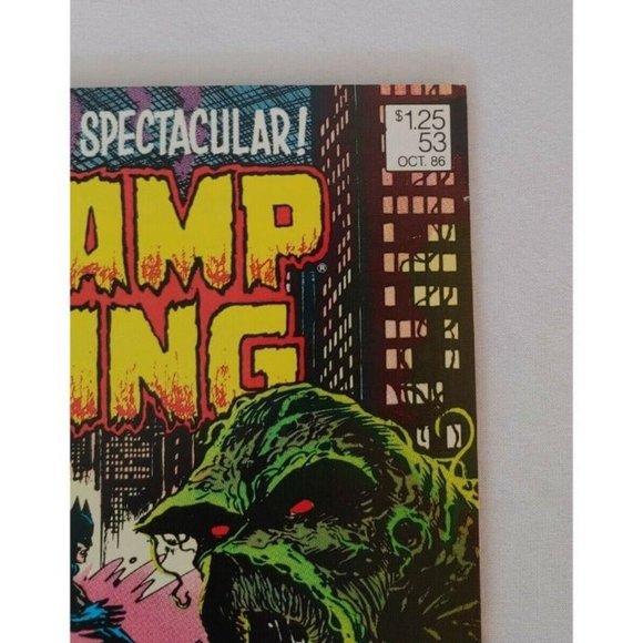 DC Comics Swamp Thing Issue #53 1986 Stephen Bissette Cover Art, Alan Moore - Picture 6 of 10